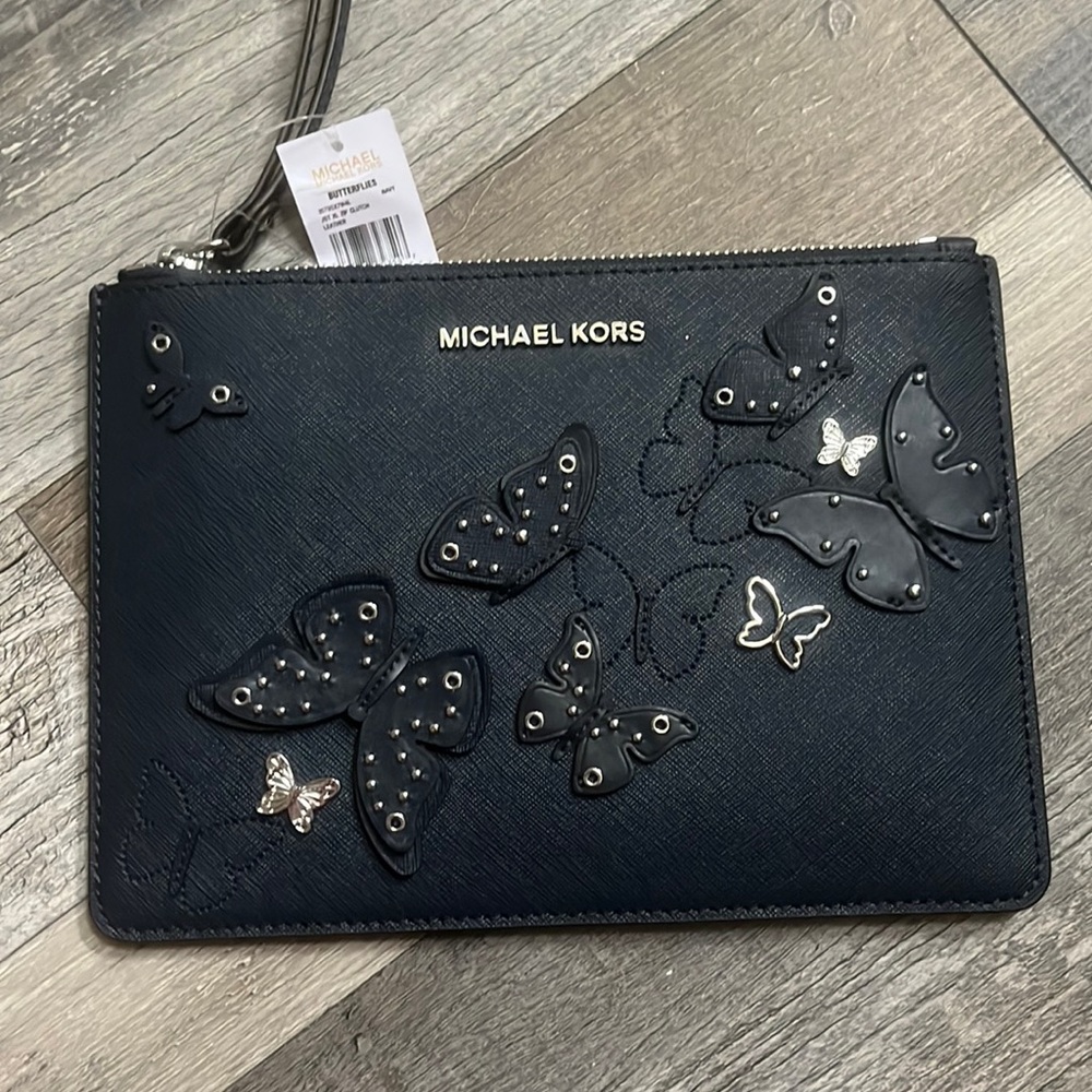 Michael Kors Butterfly Wristlet